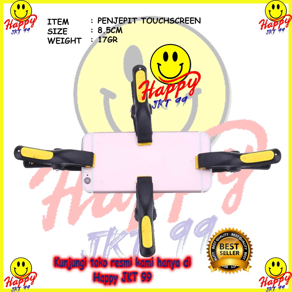 [ HAPPY JKT 99 ] ALAT PENJEPIT LCD JEPIT PENEKAN TOUCHSCREEN LAYAR PLASTIK KUNING