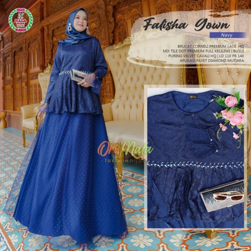 FELISHA GOWN ORI BY NALA DRESS BRUKAT