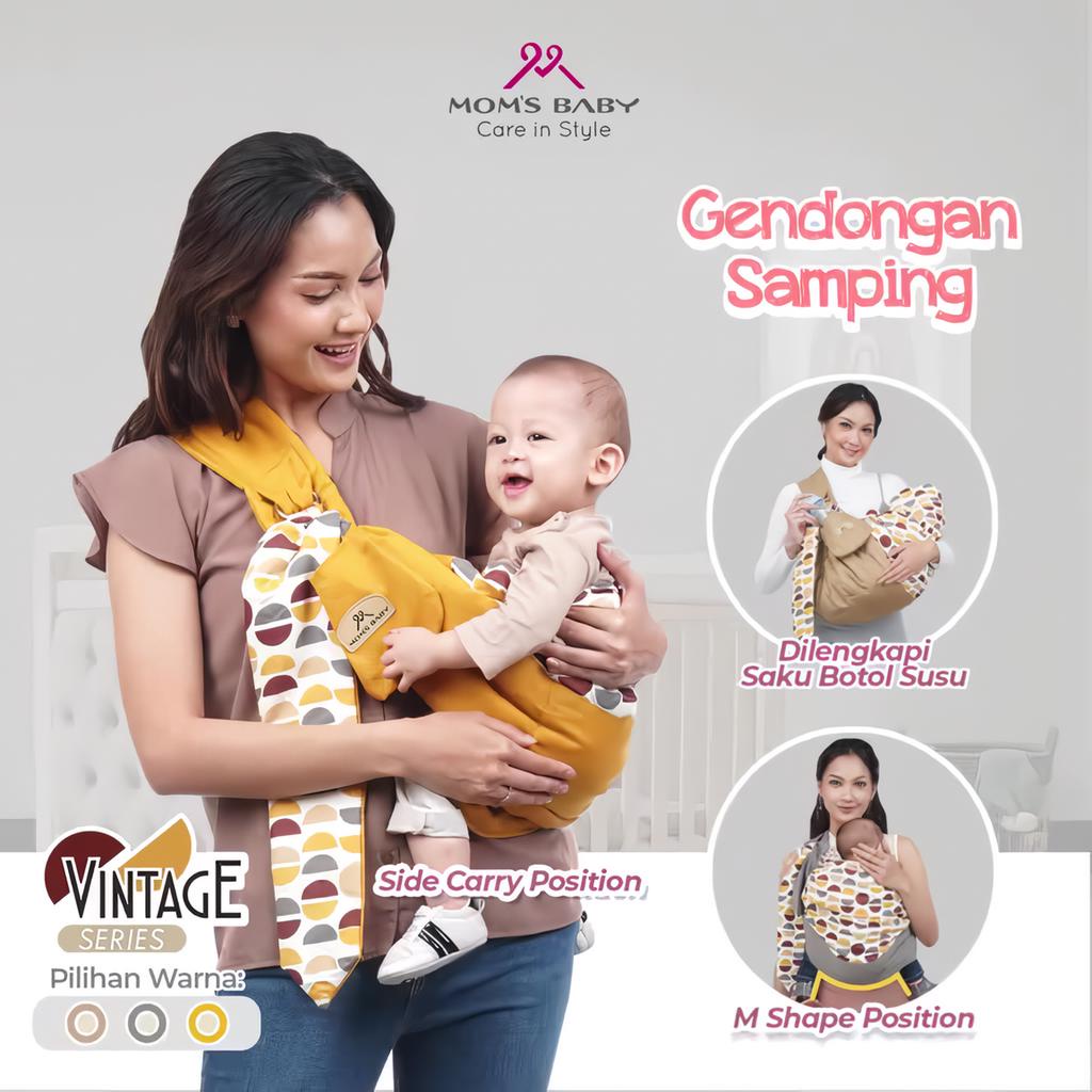 Gendongan Samping Mom's Baby Vintage Series MBG1018