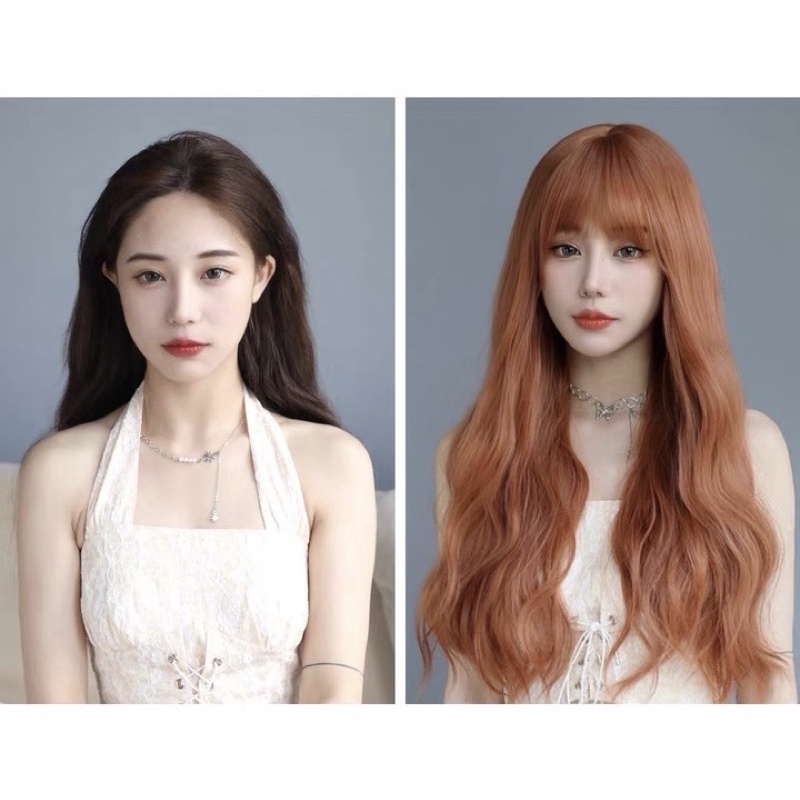 T342F full wig korean style mermaid wave 70 cm