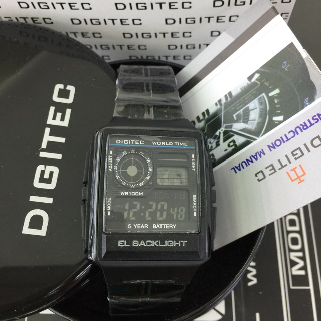 Digitec digital tali rantai variasi warna wanita/cewek DG 3078 T original