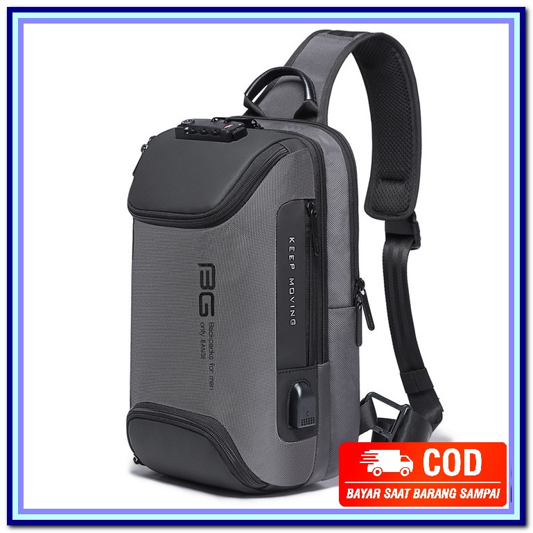 Harga Murah ☃ Tas Slempang Cowok Kecil Original Waistbag Pria Sel SR707 Bange Tas Selempang Pria Ts