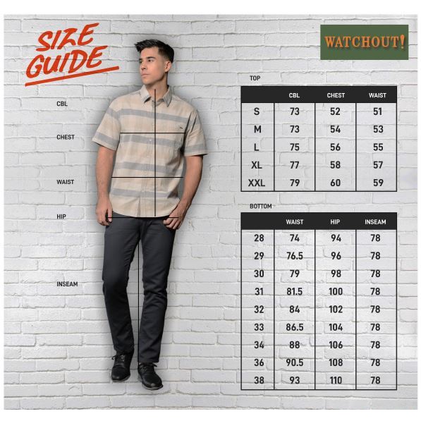 Watchout Pakaian Pria Casual Bearsden Shirt - WS5136401 / Ramayana Jatinegara