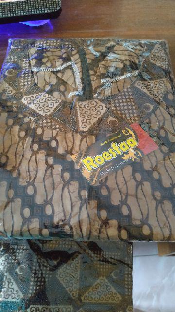 Gamis Kombi Genes #2 Batik Kombinasi Sogan Muslim Pesta