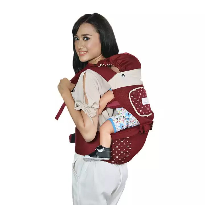 MOMS BABY GENDONGAN HIPSEAT MAVY SERIES MBG 2018 - GENDONGAN BAYI NYAMAN MURAH