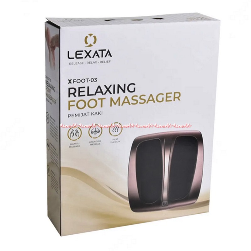 Lexata Xfoot 03 Relaxing Foot Massager Alat Terapi Pemijat Urut Kaki Listrik Electric Lexatta Feet