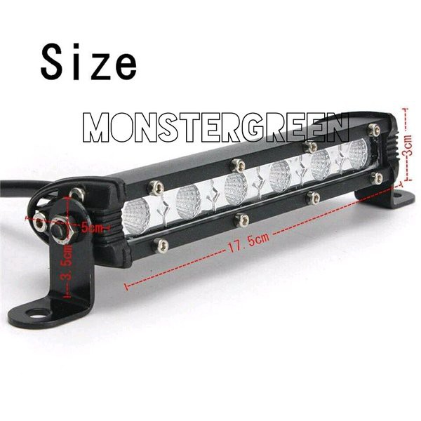 Lampu Tembak Sorot Led Bar 6 mata - Lampu Offroad Led