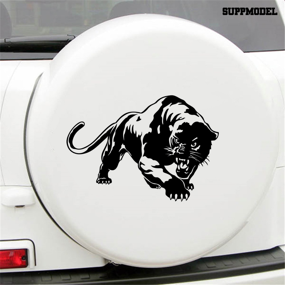 Car J-250 Stiker Decal Motif Leopard Untuk Dekorasi Exterior Mobil