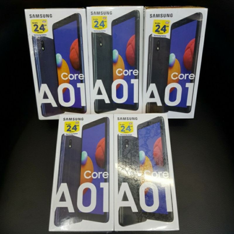 Samsung Galaxy A01 Core 1/16 SEIN Garansi Resmi HP Murah Handphone Pelajar