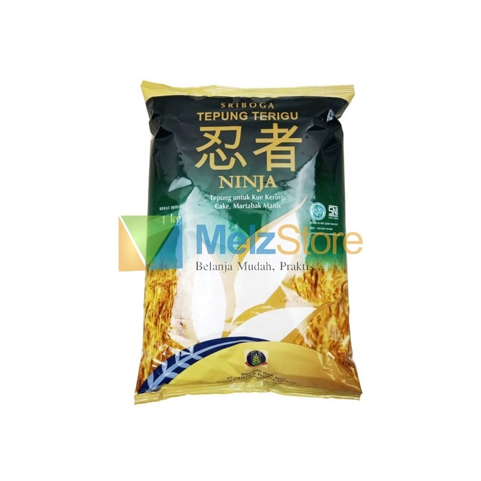 

gtg2011bb Tepung Terigu Premium Ninja 1Kg Da01D100