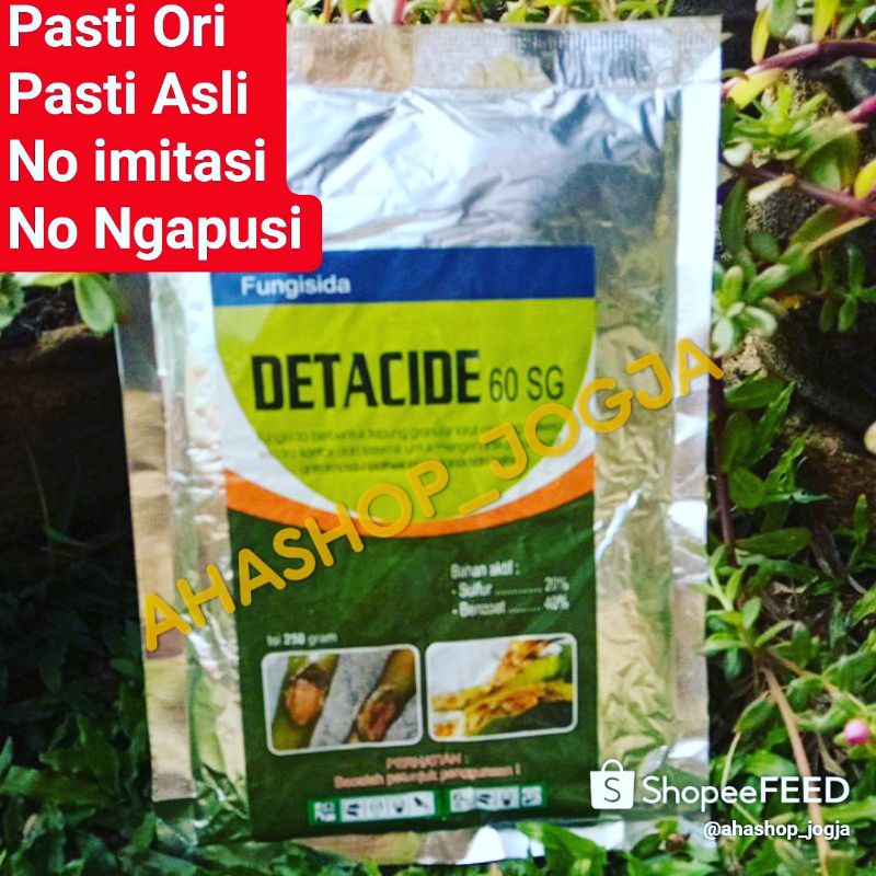 Fungisida DETACIDE 250 Gram antraknosa pathek busuk buah cabai & bawang merah