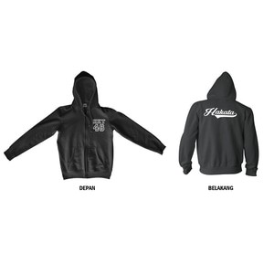 Jaket HKT48 Hoodie Zipper Hakata