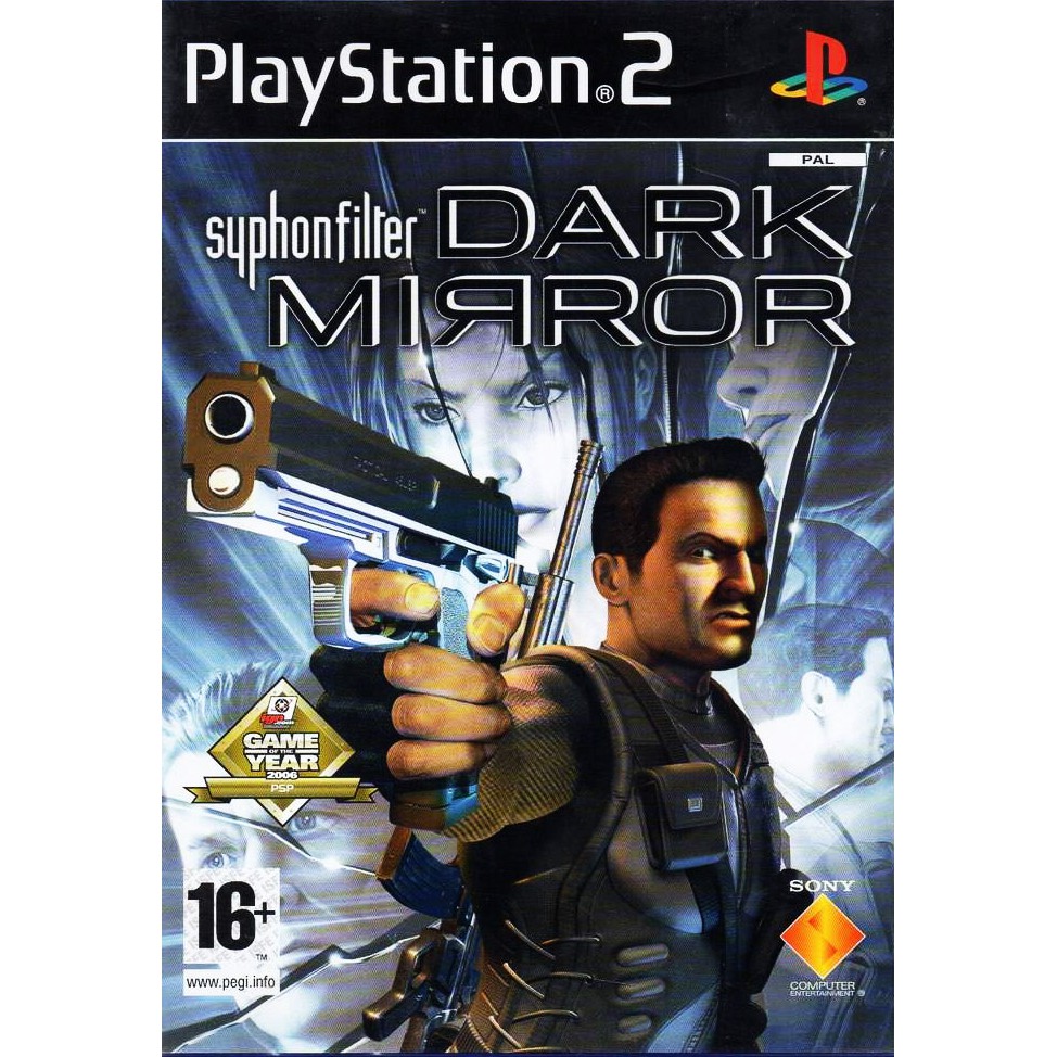 DVD Kaset Game PS2 Syphon Filter Dark Mirror