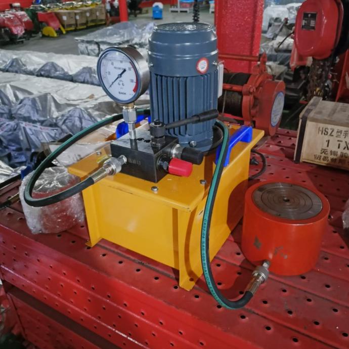 Dongkrak Hidrolik Silinder Elektrik 100 Ton / Hydraulic Pump Electric