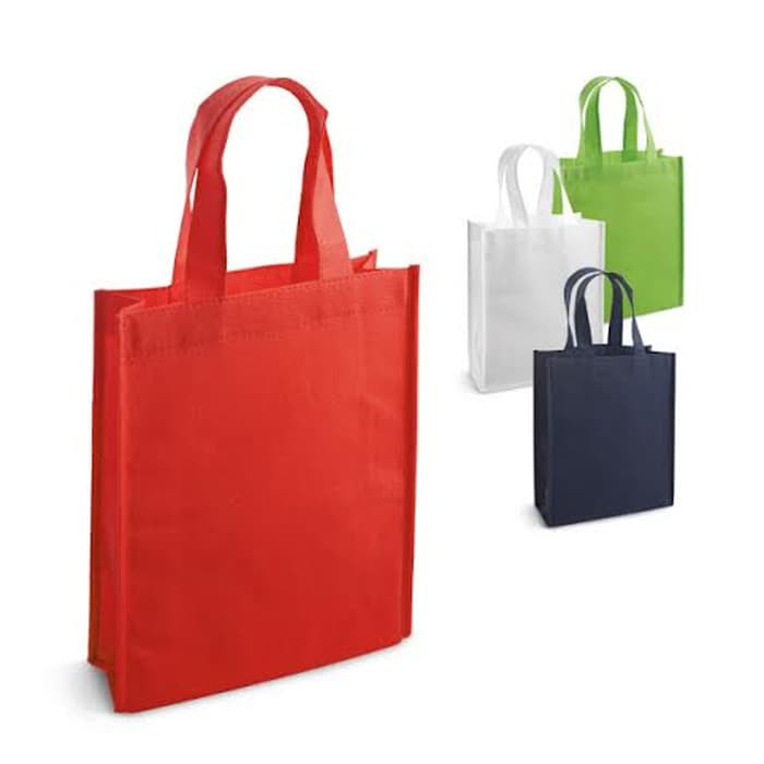 

[LUSIN] Tas Kain Press Spunbond 75 gsm Standing Handle Polos Uk 20 x 25 x 8 cm