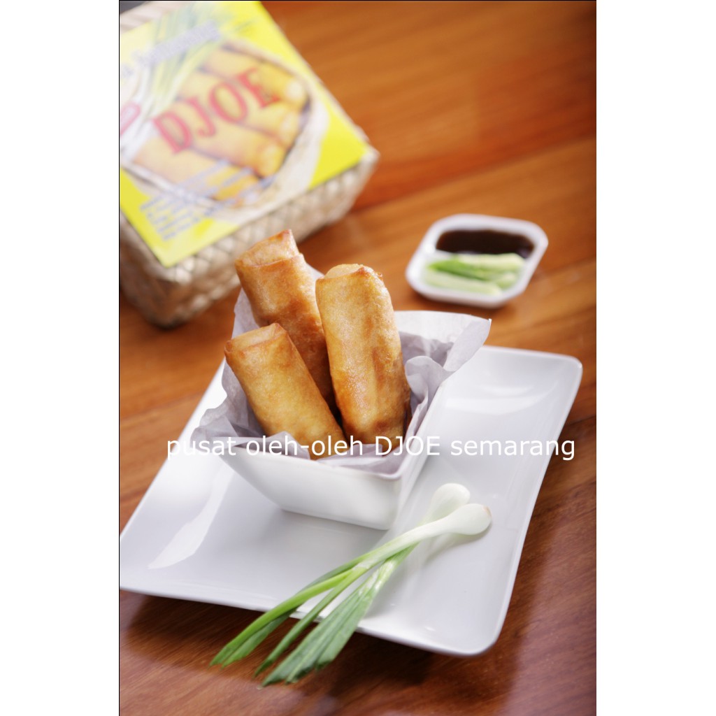 

Lumpia Semarang Frozen DJOE / Varian Special (rebung, telur, ayam, udang) / Vacuum Packed / Oleh-Oleh Khas Semarang