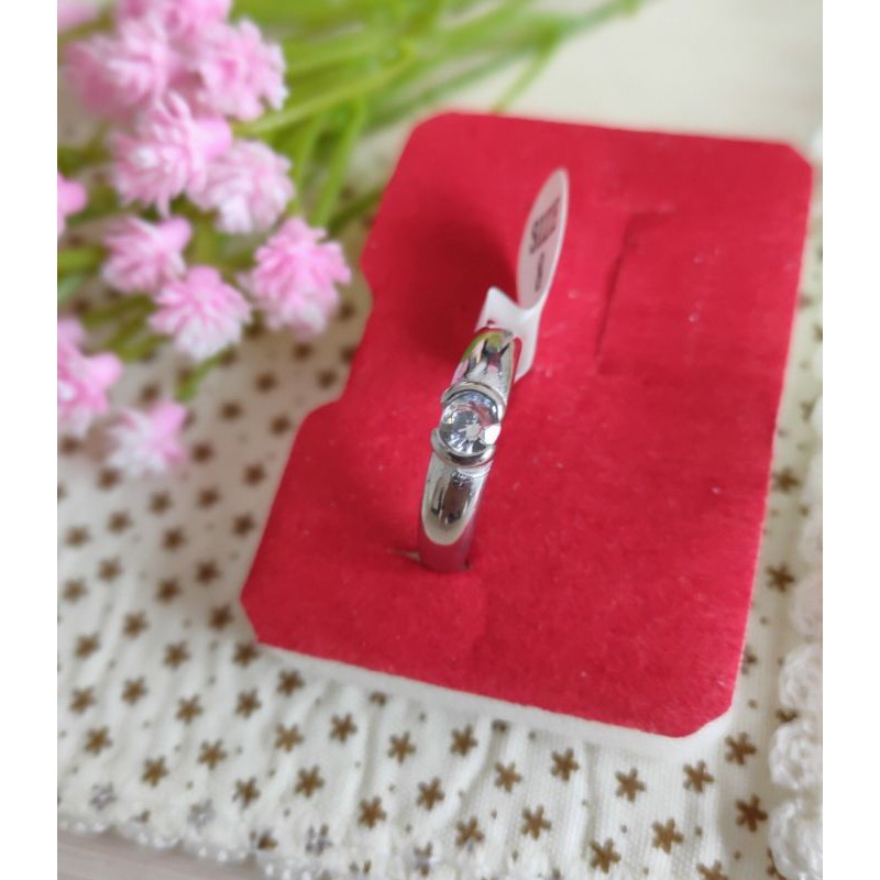 Cincin Titanium Permata Cincin Fashion31