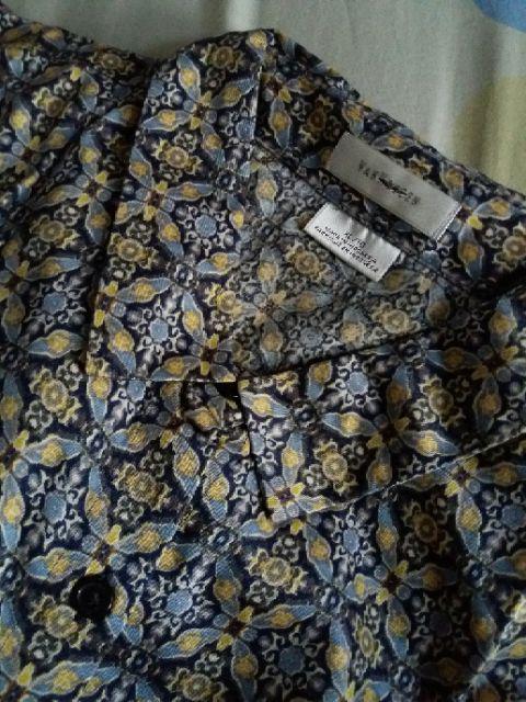 Atasan Kemeja Wanita Motif Batik (vh02 Ethnic Shirt)