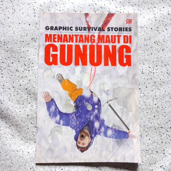 Buku Komik Graphic Survival Stories MENANTANG MAUT DI GUNUNG - Ron S.