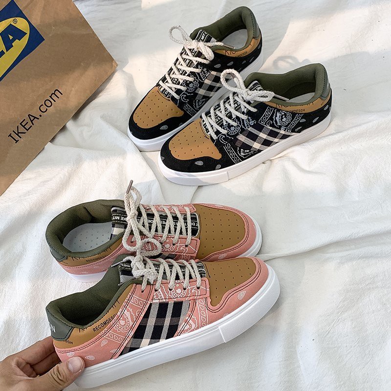 COD BAYAR DITEMPAT!!! 8189 SEPATU Mix Colour Plimsoll Sneakers