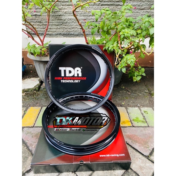 Jual Velg Pelg Pelek Tdr Wx Hitam Black Shopee Indonesia