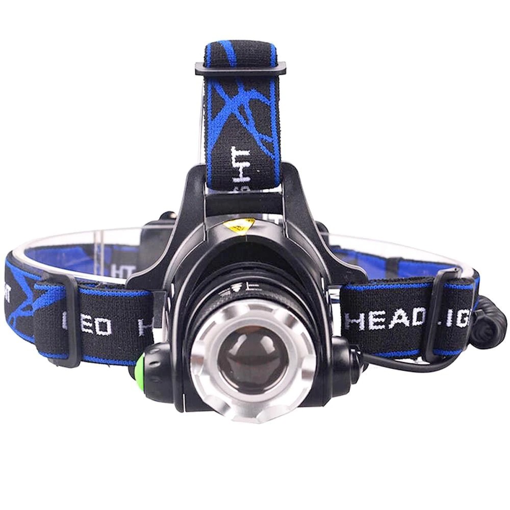 Headlamp Senter Kepala XML XM-L Cree LED T6 Waterproof 5000LM