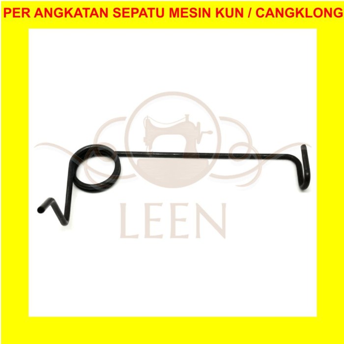 Per Angkatan Sepatu Mesin Jahit Kun / Cangklong Kawat Tarikan LEEN