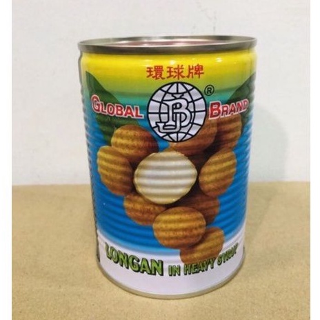 

longan kaleng/lengkeng dalam kemasan sirup global brand halal
