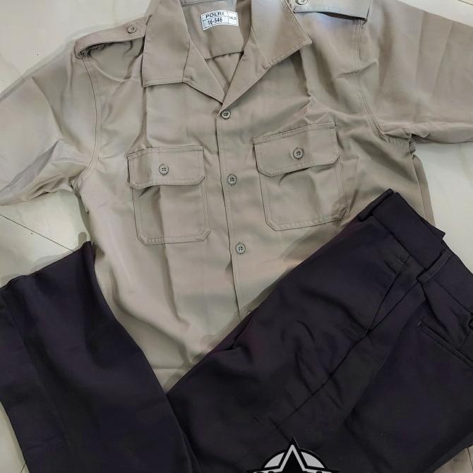 SERAGAM PDH JATAH POLRI, SATPAM TERPOPULER