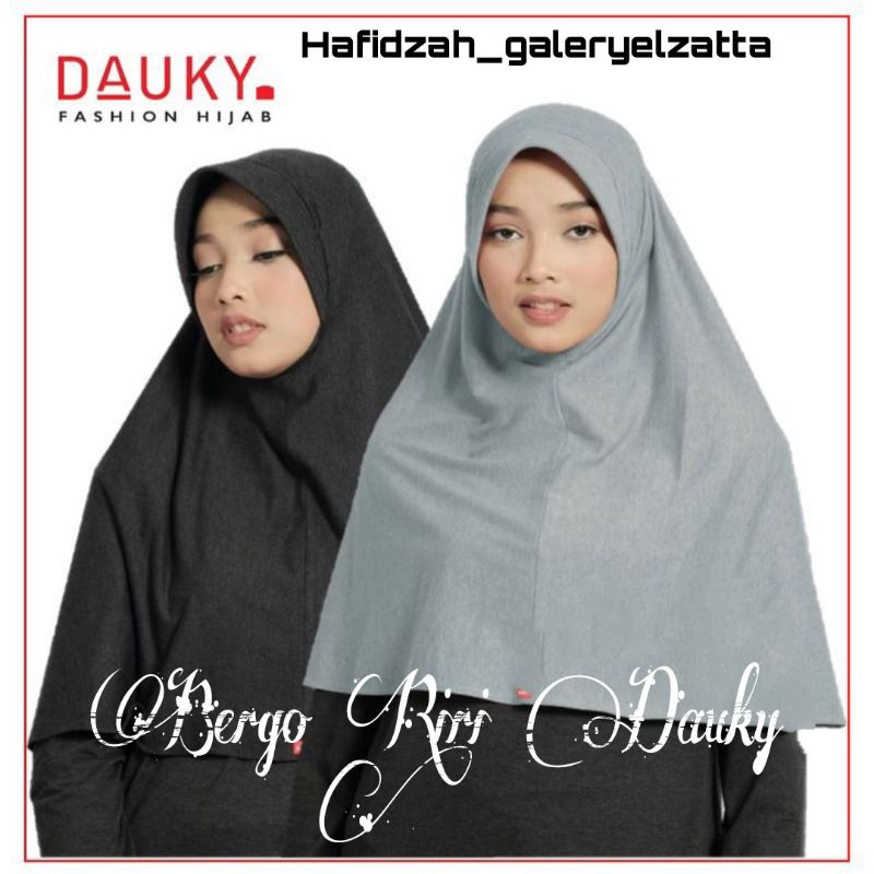 Jilbab instan bergo riri dauky