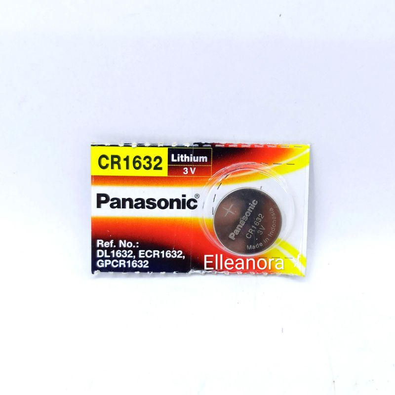 Baterry Baterai Batere Panasonic CR1632 Original