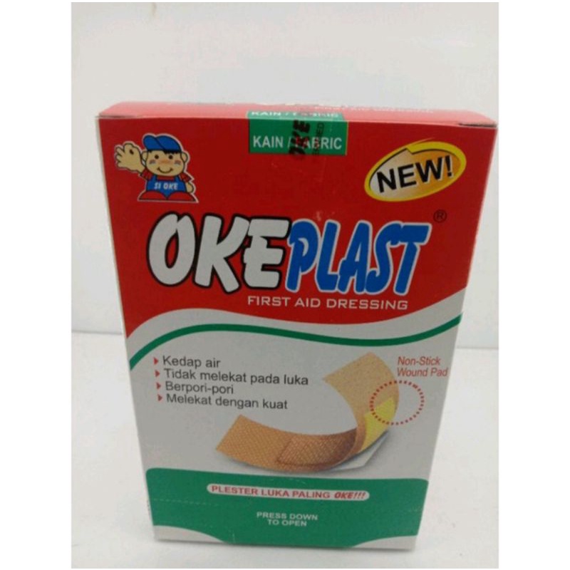 Okeplas Plester Murah Grosir 100pcs