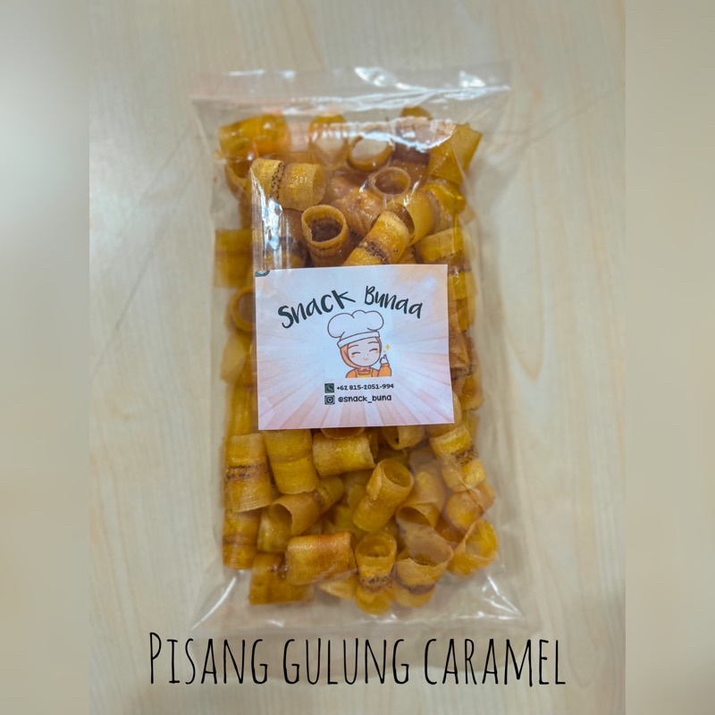 

Pisang Gulung Caramel
