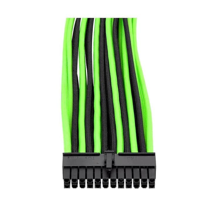 Thermaltake TtMod Sleeve Cable - Green-Black