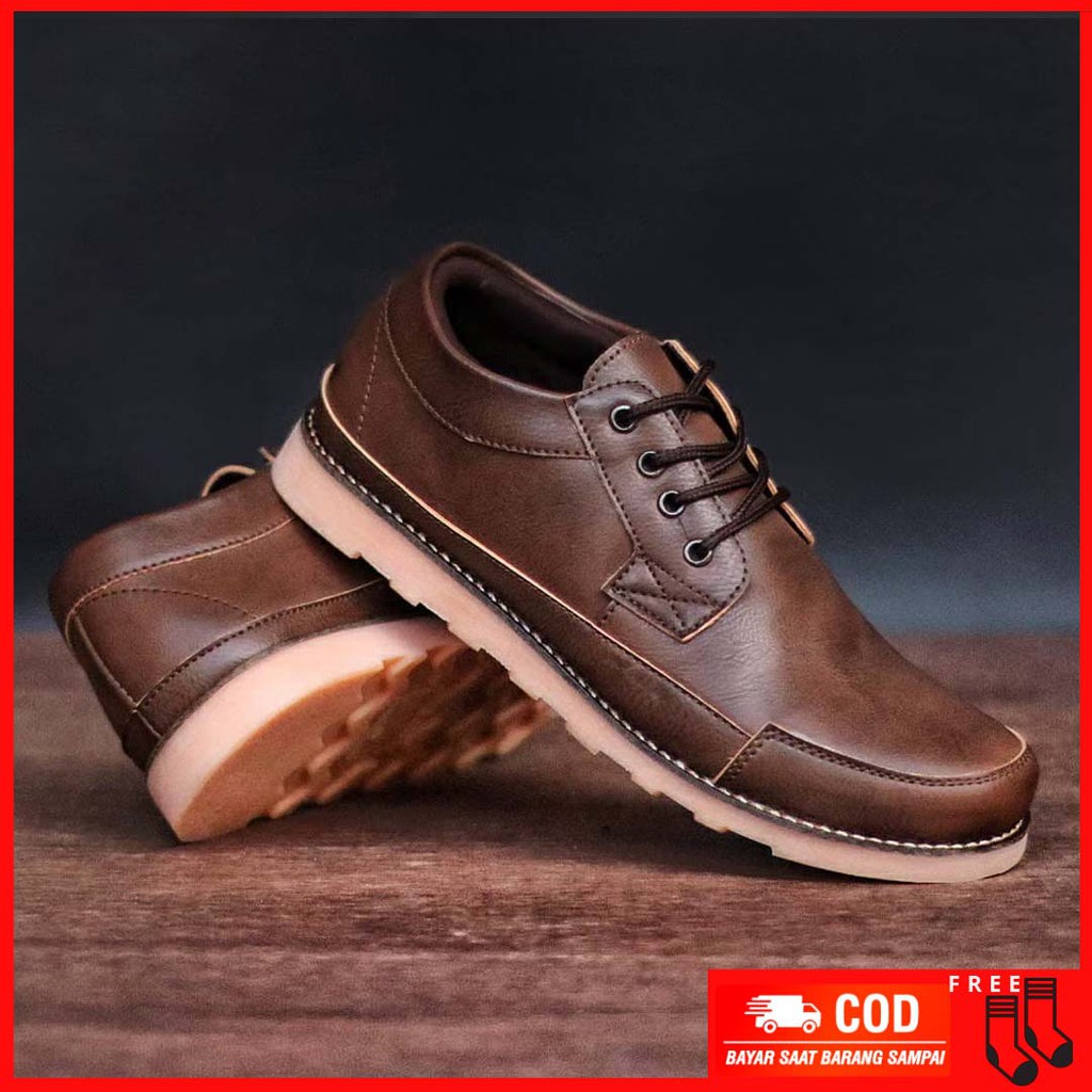 MOLK|Sepatu Formal Casual Pria Tali Main Gaya Santai Kantor Ori Kondangan Pesta Footwear Original