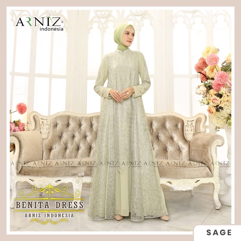 Benita Dress ori by Arniz Collection
