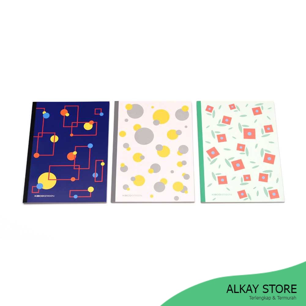 

KACO JUMBO A5 Notebook Buku Tulis Catatan Kerja Sekolah 3 PCS - K1314 / Alkay Store