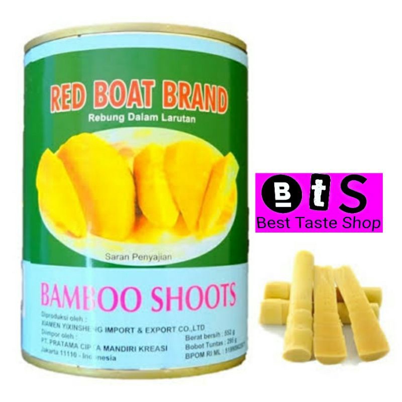 

Bamboo Shoots 552gr Red Boat Brand / Rebung Kaleng / Kalengan