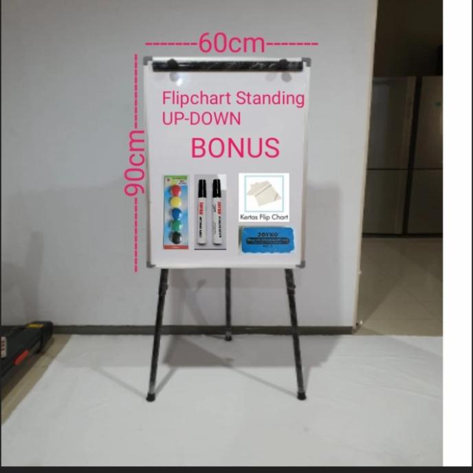 

Flipchart Up-Down/Papan Presentasi Magnet ZETTAKI 60x90cm