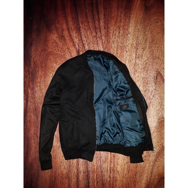 2 jaket suede zara man second original