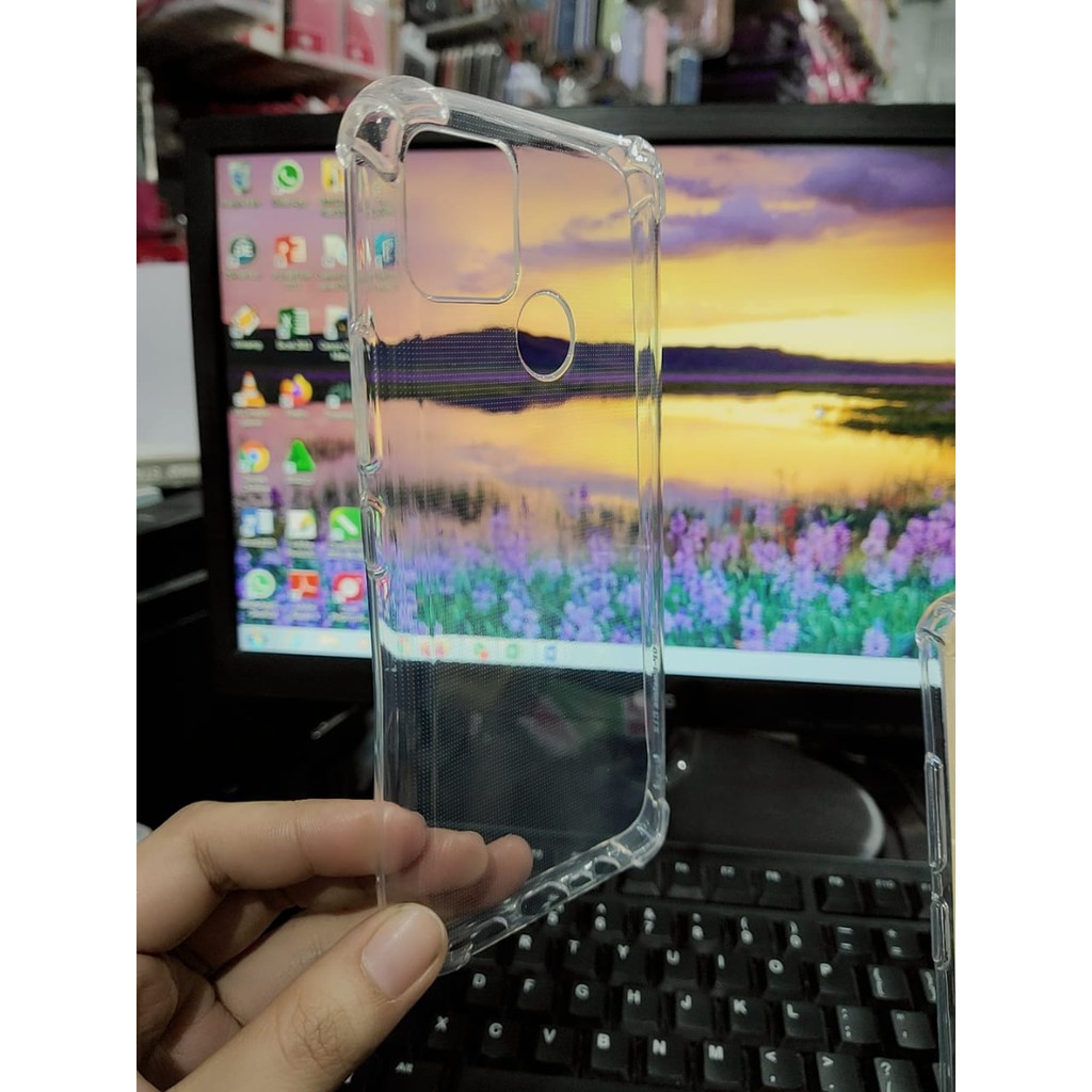 Anti Crack Realme C12 6.5 inch Soft Case Jelly REALME C25 Tahan Benturan