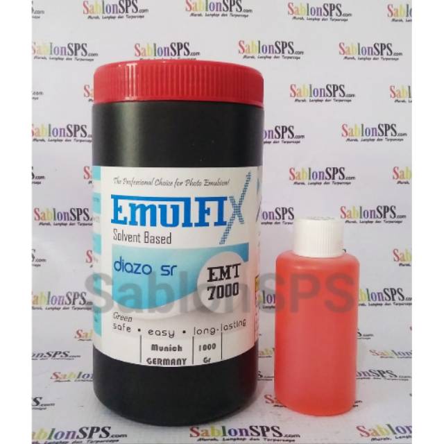 OBAT AFDRUK SABLON EMULFIX SOLVENT BASED GREEN 1Kg