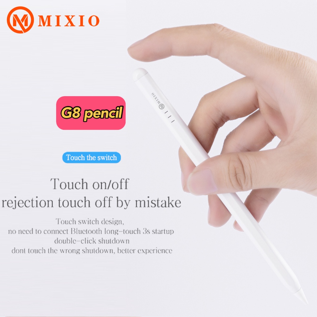MIXIO G8 Stylus Pen for i*Pad 6/7/8, i*Pad Pro, Air4/Air3, i*Pad mini 5-6