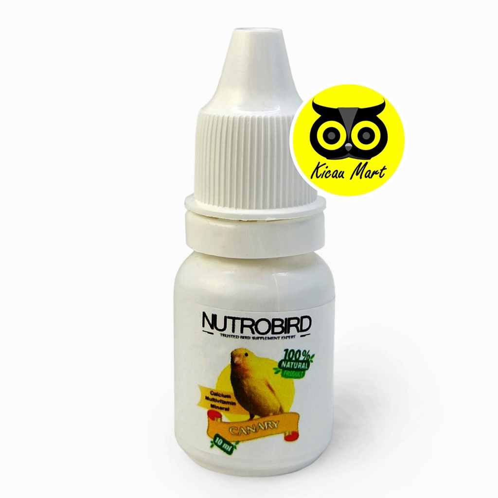 NUTROBIRD KENARI VITAMIN OBAT PENGGACOR BURUNG KENARI CANARY HARIAN LOMBA OBAT ANTI MACET BUNYI LESU DROP DOPING GACOR MURAI NOKNR