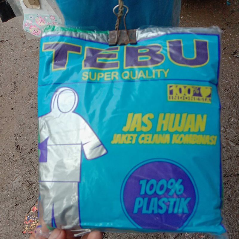 jas hujan plastik