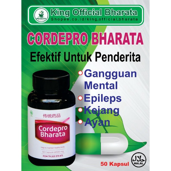 Obat epilepsi | Obat Ayan | Obat kejang | Ampuh | Cordepro Bharata Herbal