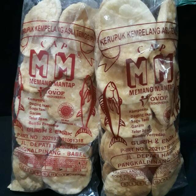 

Kerupuk kemplang MM