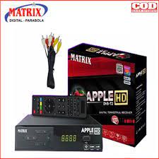 STB Matrix Apple Box HD Digital DVB T2 Dengan Remote Dan Bisa Youtube