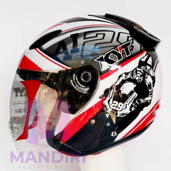Helm Kyt Dj maru se world gp ready red