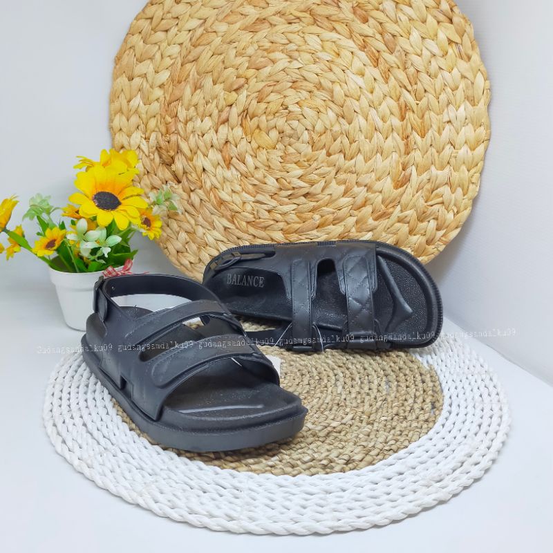 PROMO 12.12 BIGSALE   Sandals Wanita Import Sandal Jelly Sandal gunung Sendal Karet Untuk Traveling Hiking Birken JW01